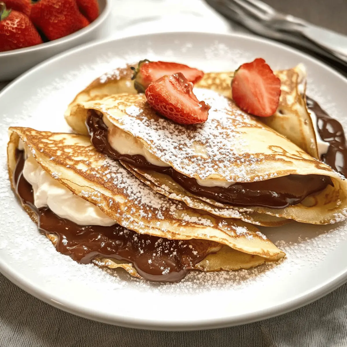 10-Minute Nutella Crepes