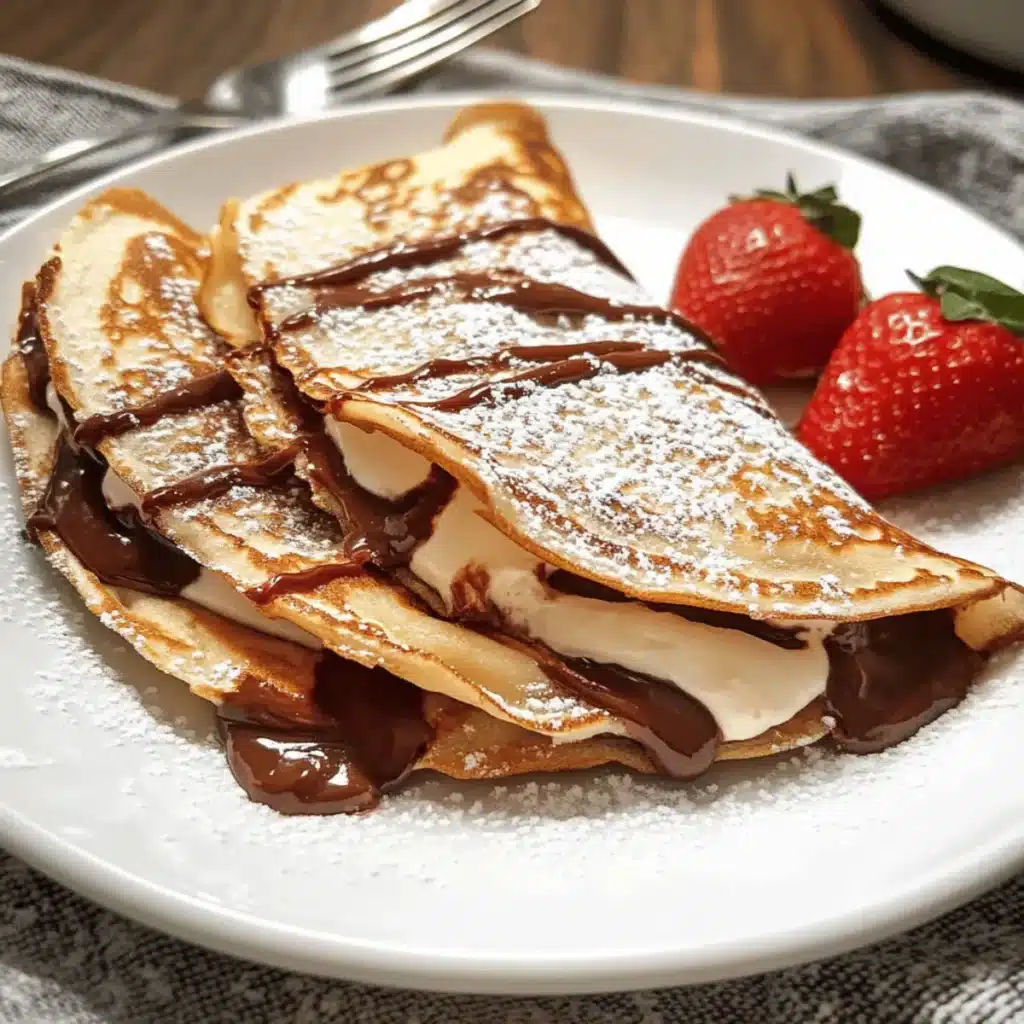 10-Minute Nutella Crepes