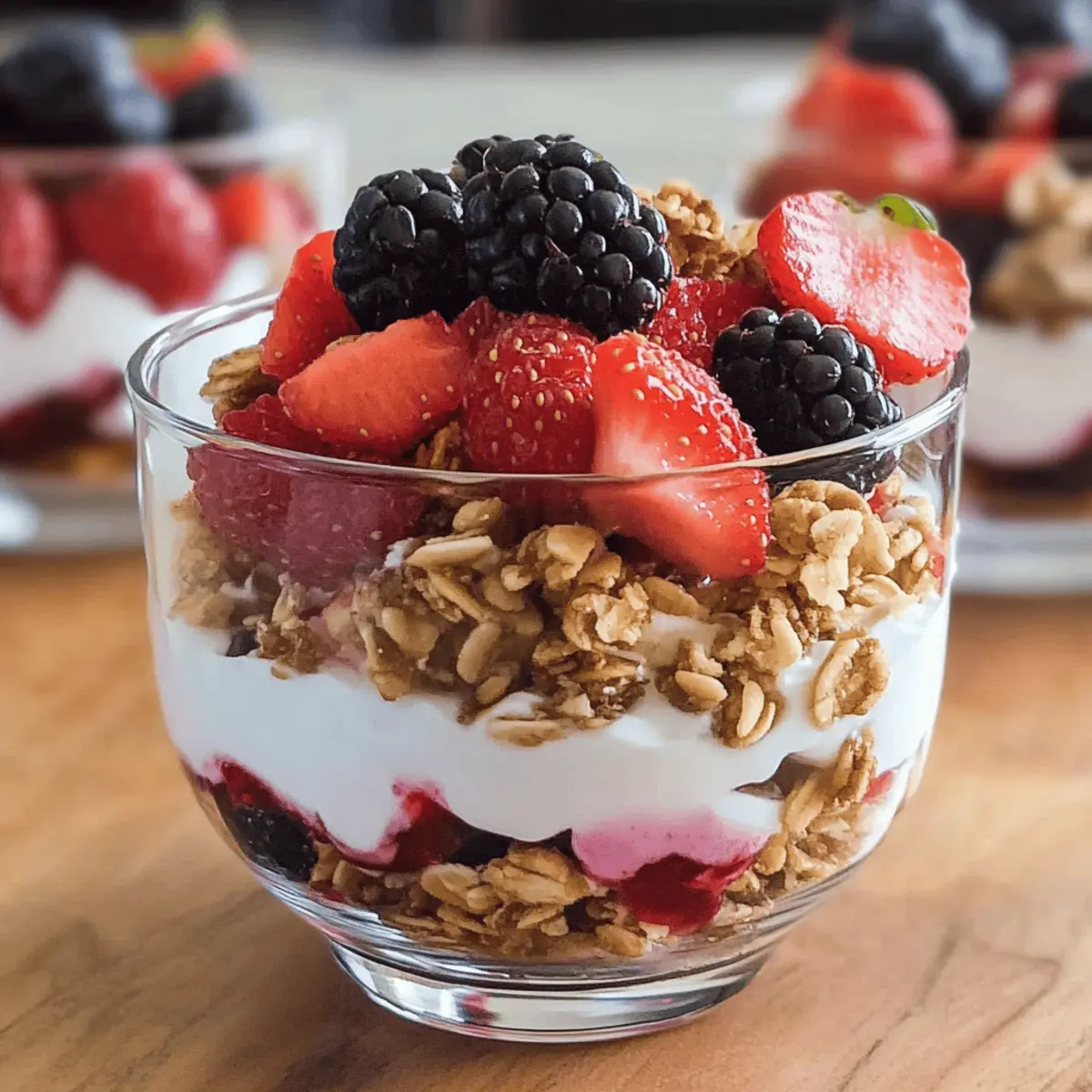 Berry Yogurt Parfait Recipe