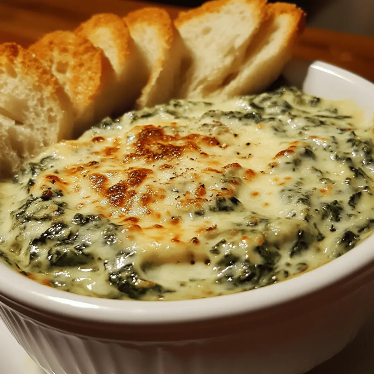 Cheesy Spinach Dip Best