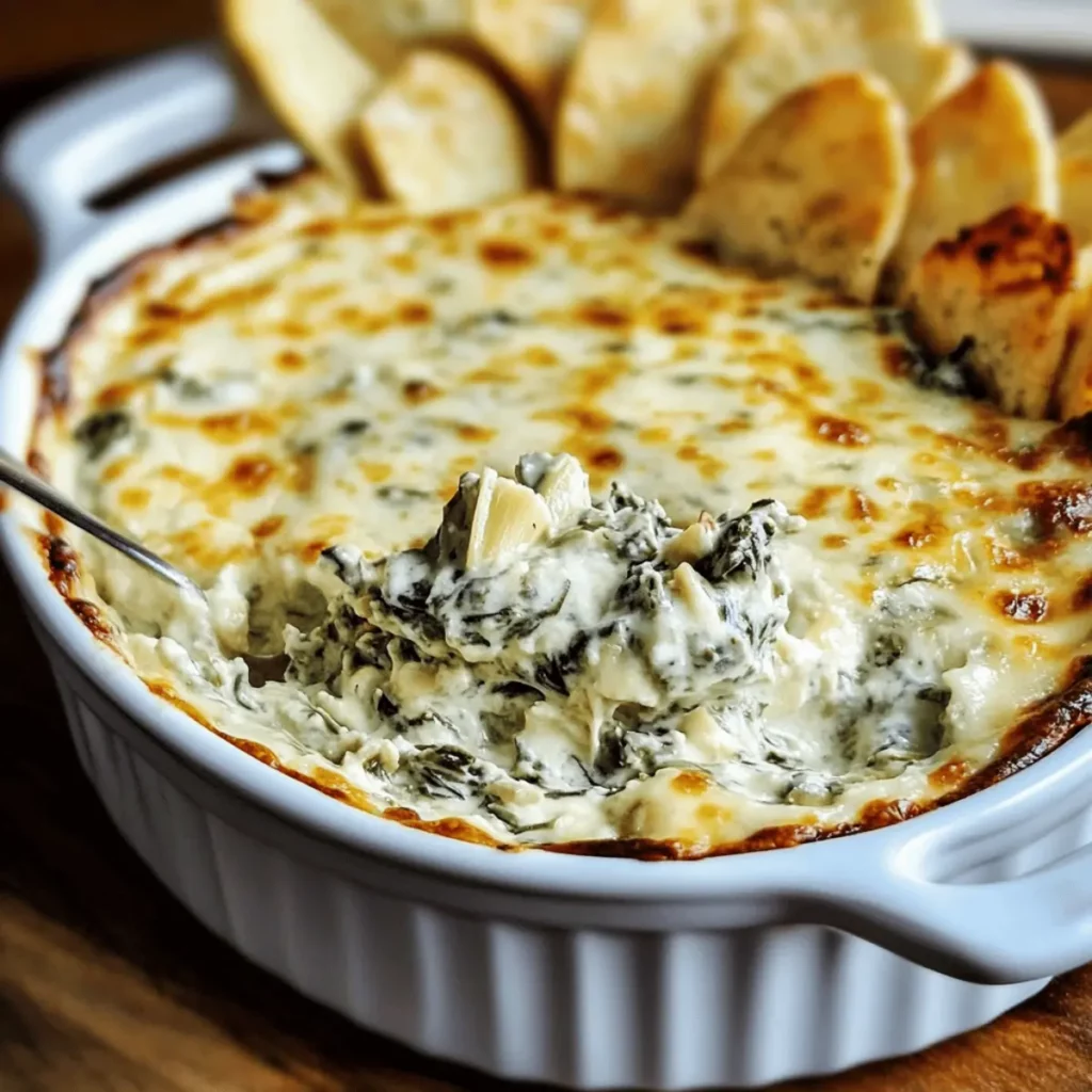 Creamy Spinach Artichoke Dip