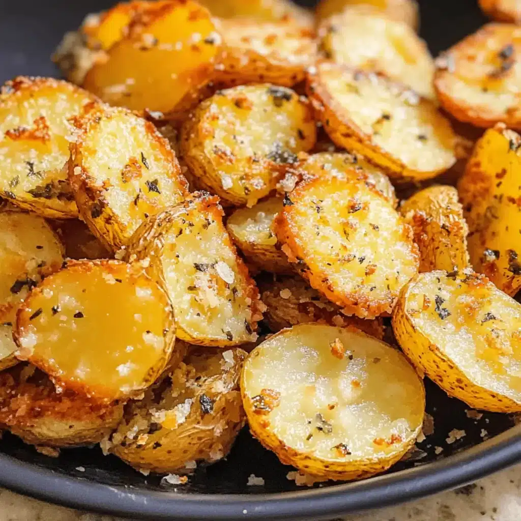 Crispy Garlic Parmesan Potatoes