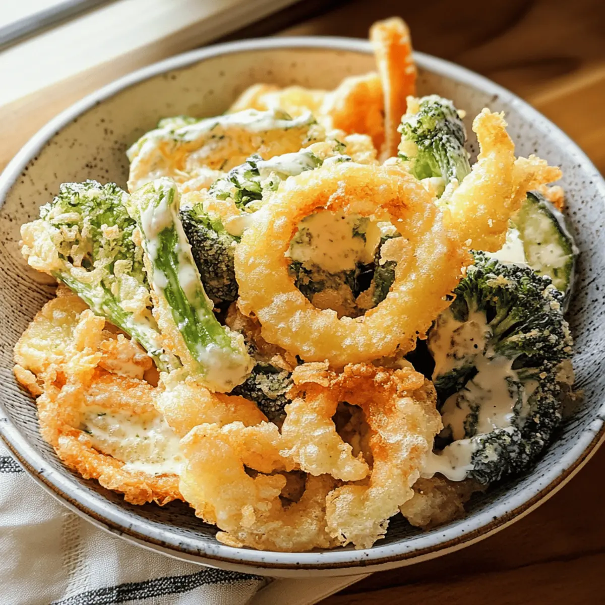 Crispy Veggie Tempura Recipe
