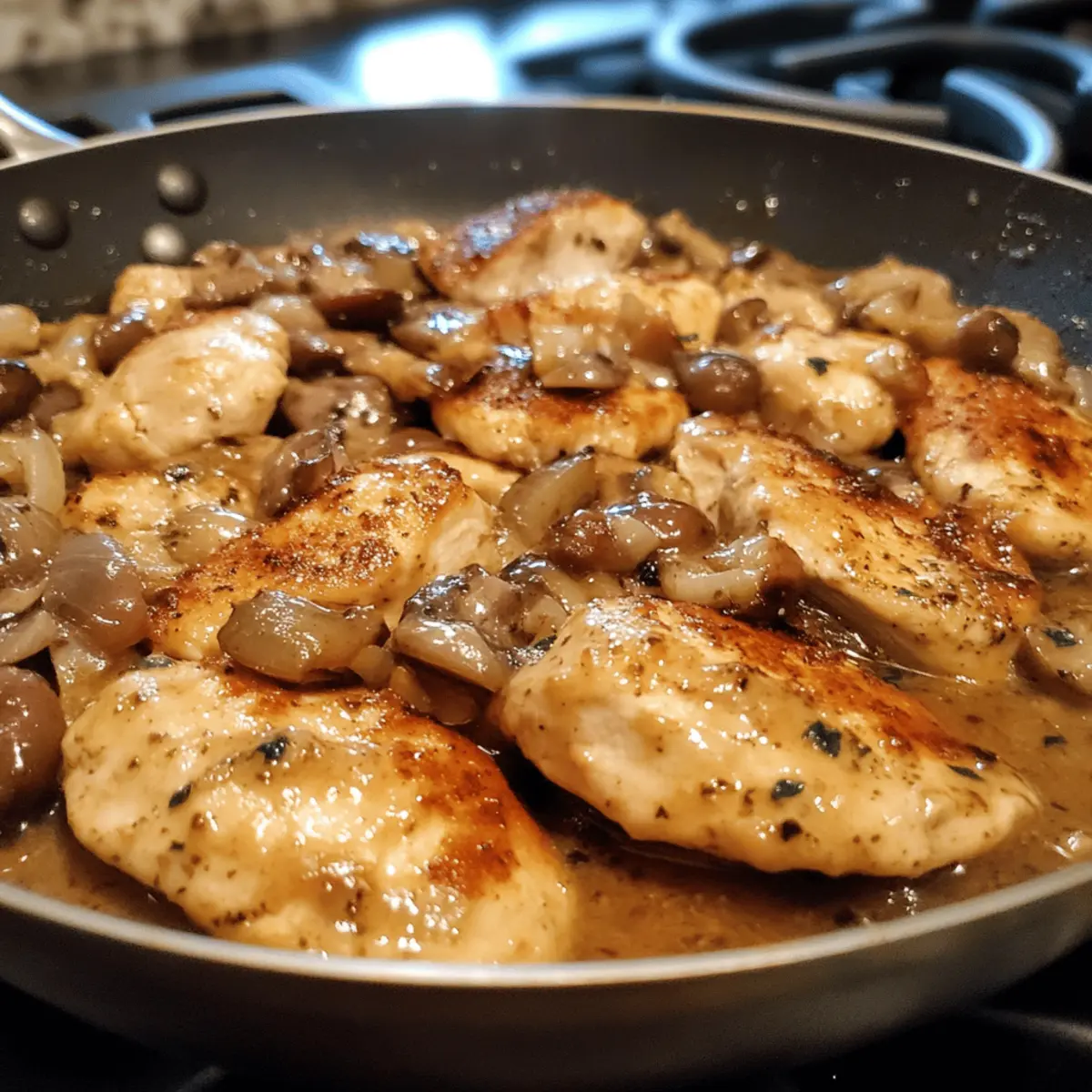 Easy Chicken Marsala Skillet