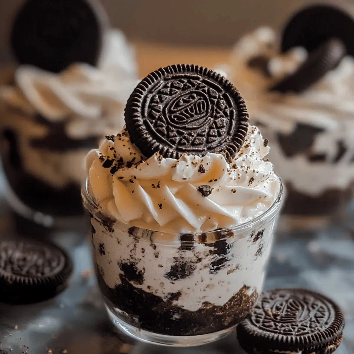 No-Bake Oreo Cheesecake Cups