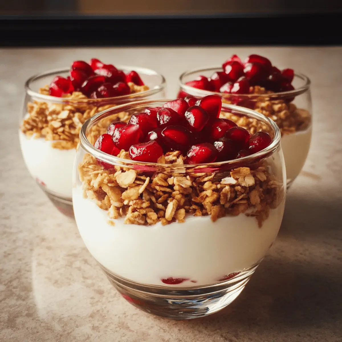 Pomegranate Yogurt Parfait Recipe