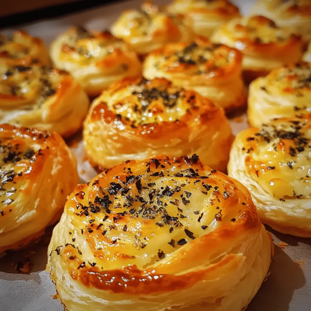Savory Cheese and Herb Puffs