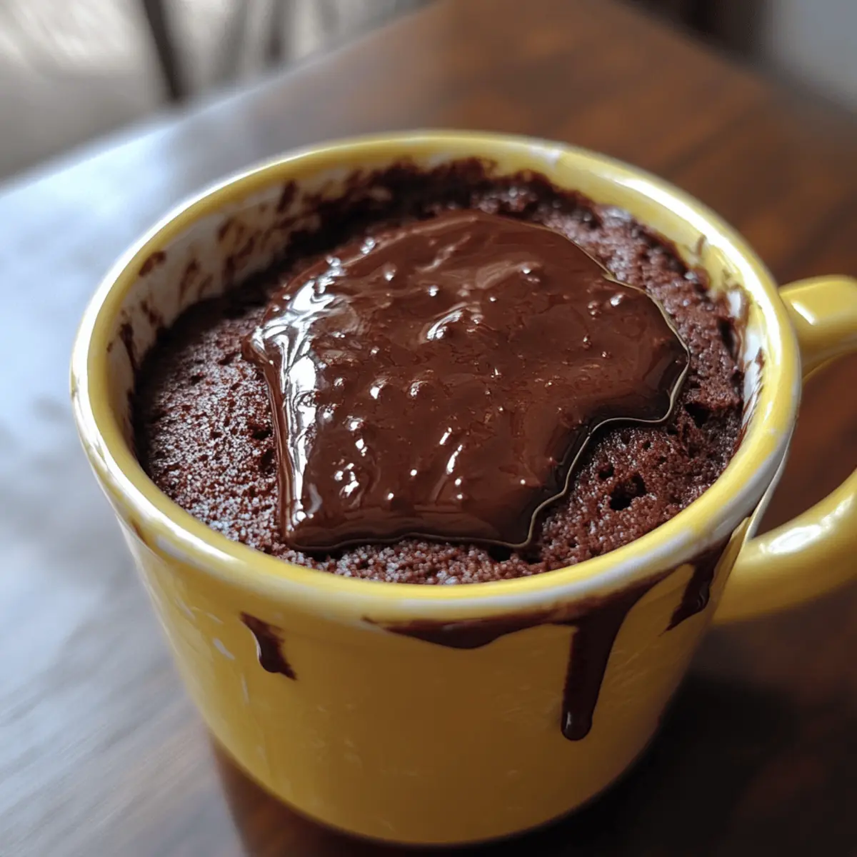 Simple Chocolate Mug Cake