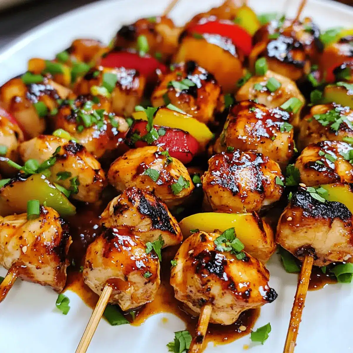 Sweet Chili Chicken Skewers