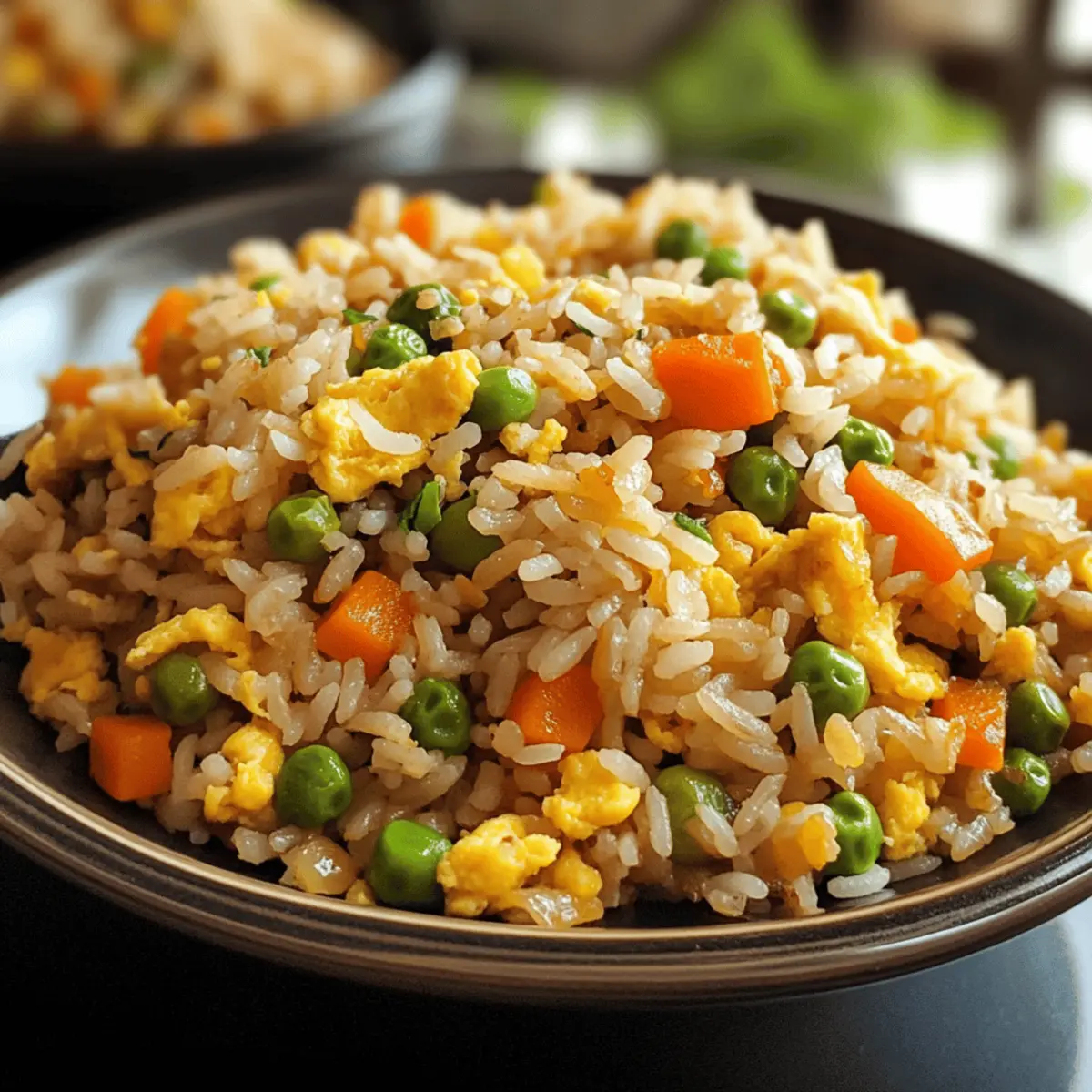 Veggie Egg Fried Rice Recipe
