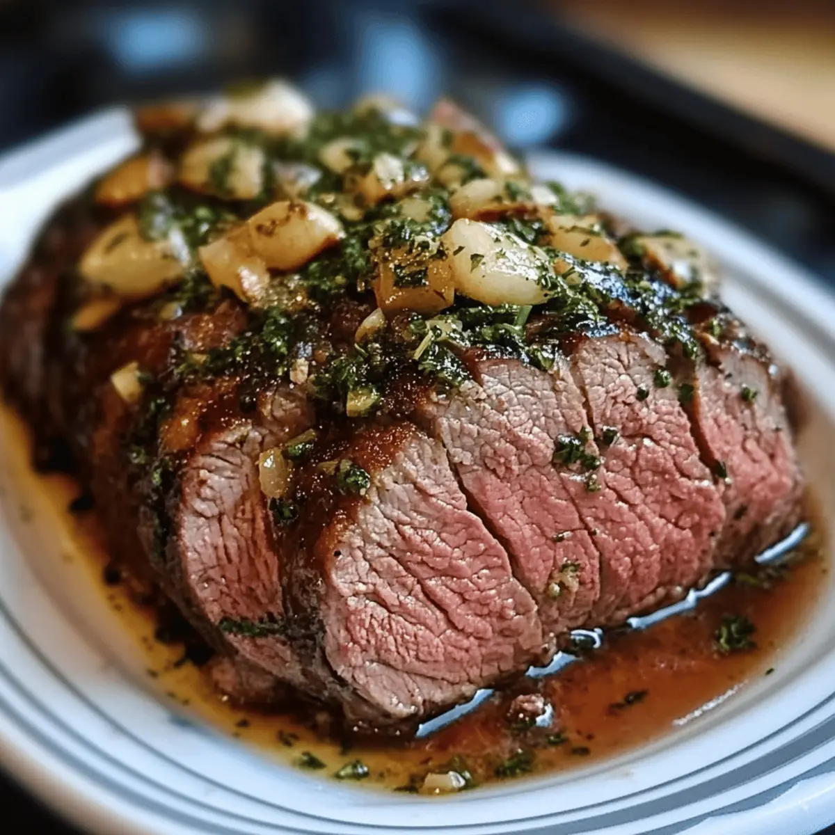 Tender Herb Butter Roast