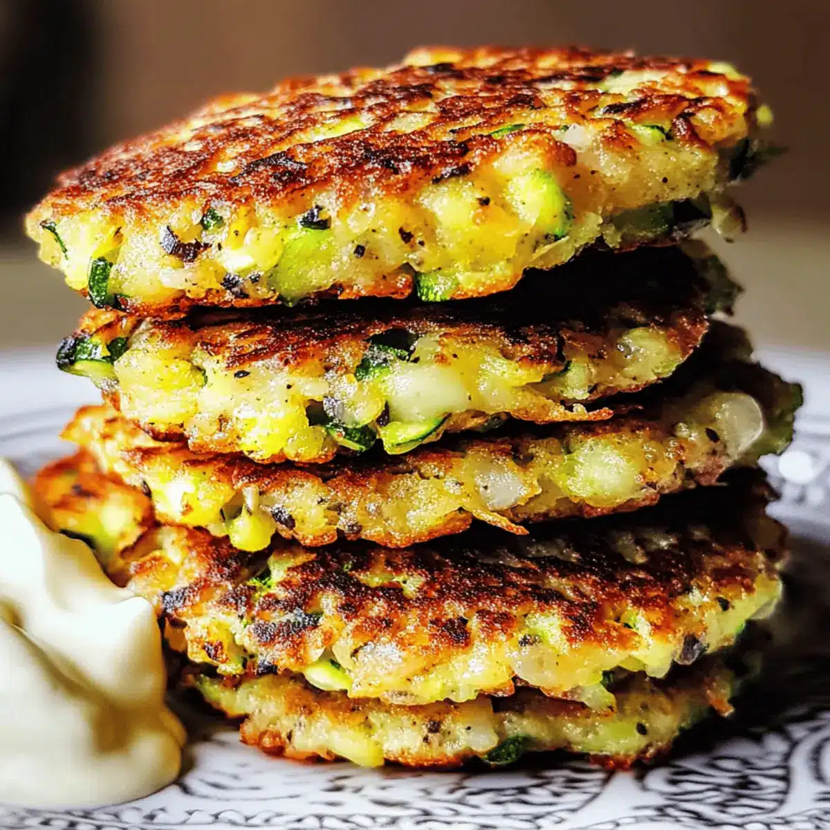 Crispy Zucchini Fritters Recipe