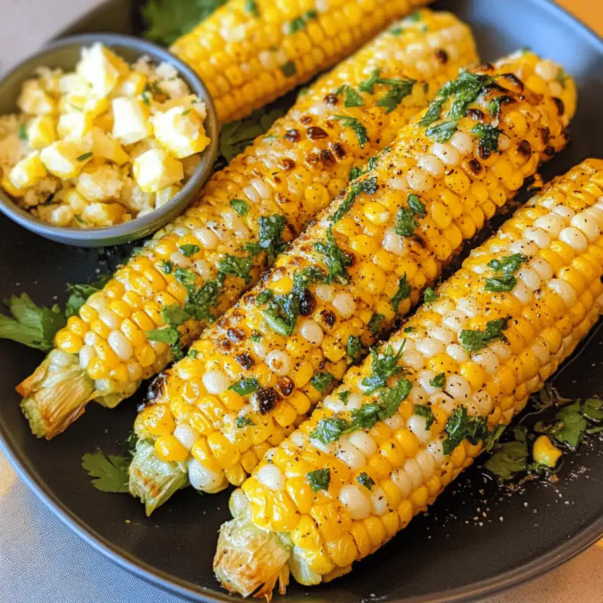 Buttery Herb Roasted Corn