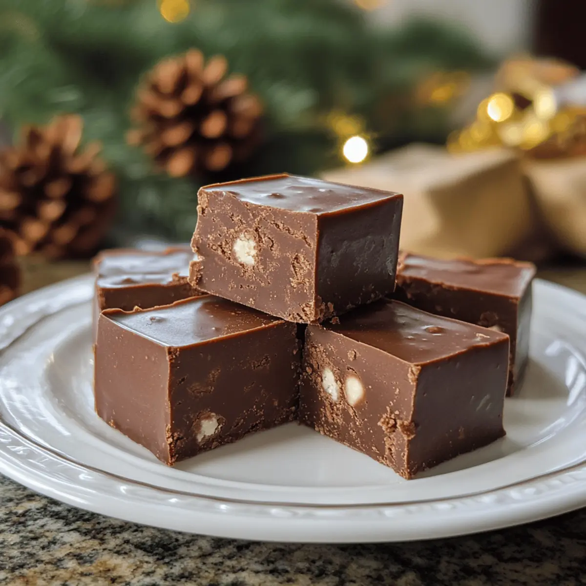 Holiday Chocolate Fudge Recipe