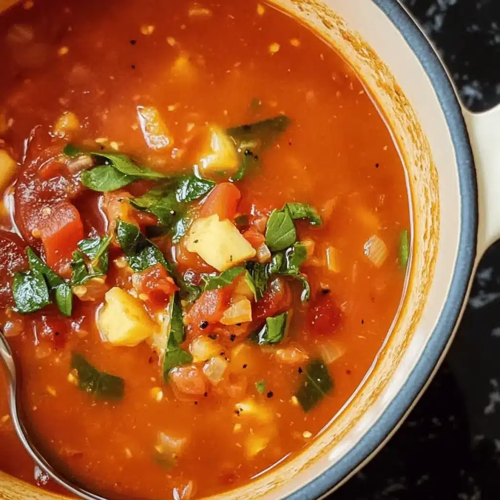 Quick Tomato Vegetarian Soup