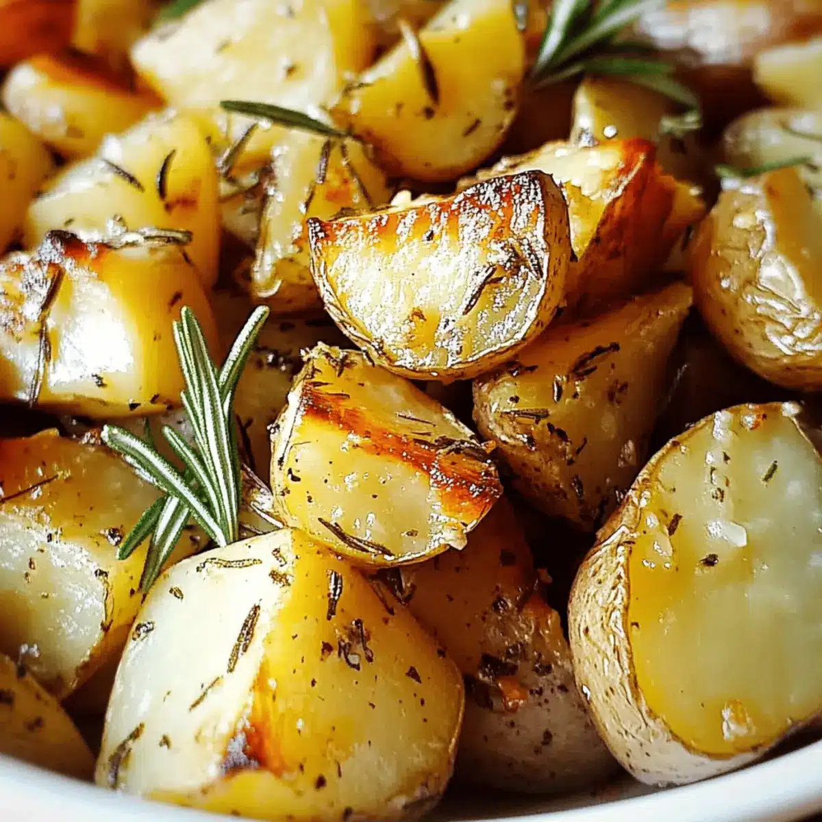 Rosemary Garlic Roasted Potatoes