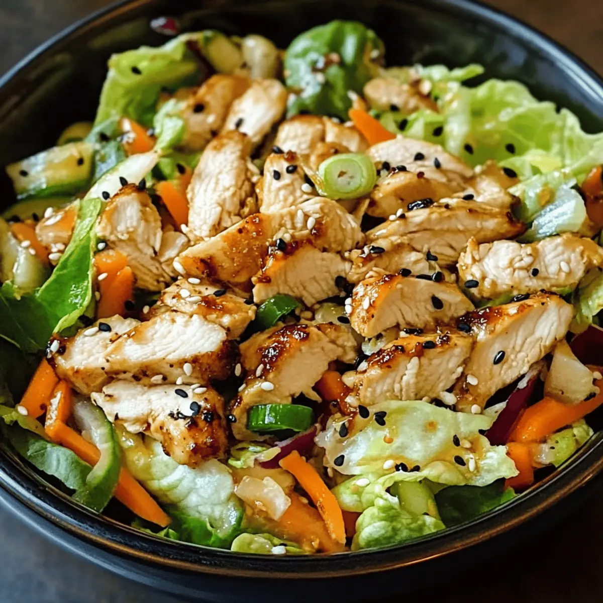 Sesame Ginger Chicken Salad