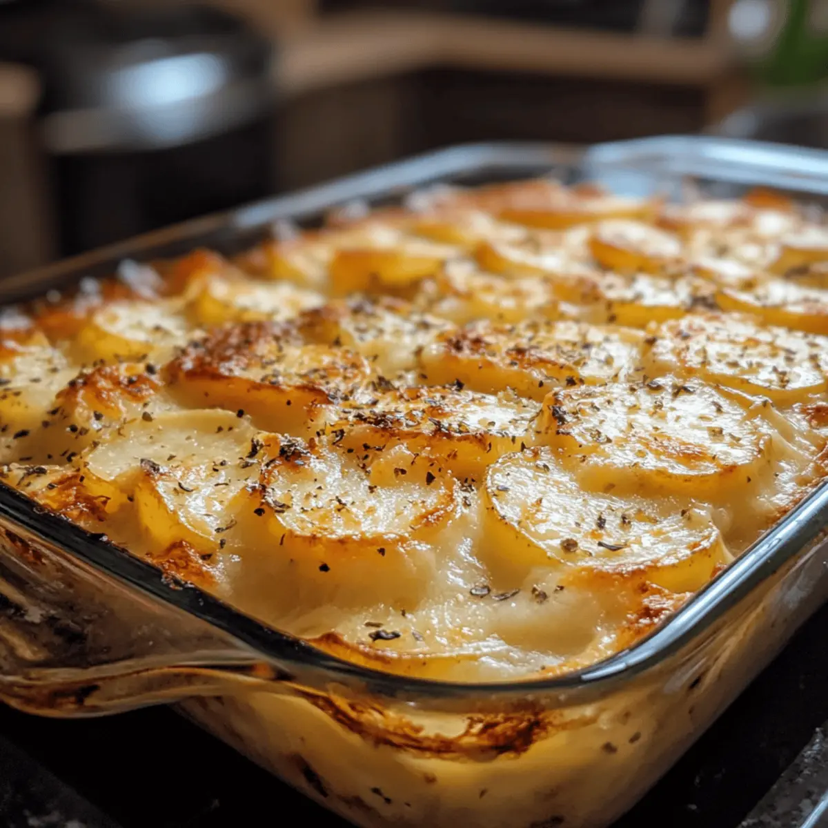 Cheesy Scalloped Potato Bake