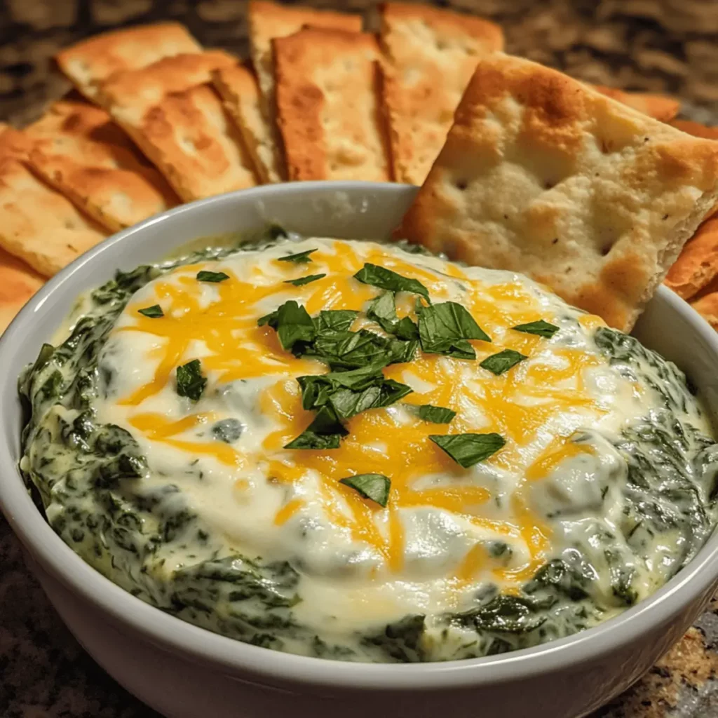 Creamy Spinach Cheese Dip