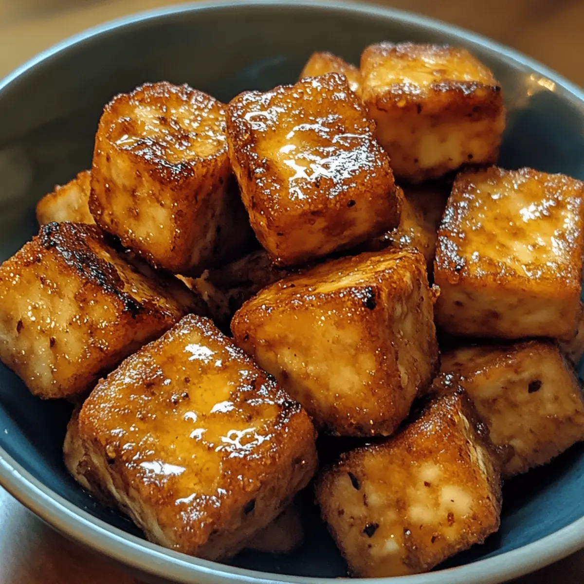 Honey Mustard Tofu Bites