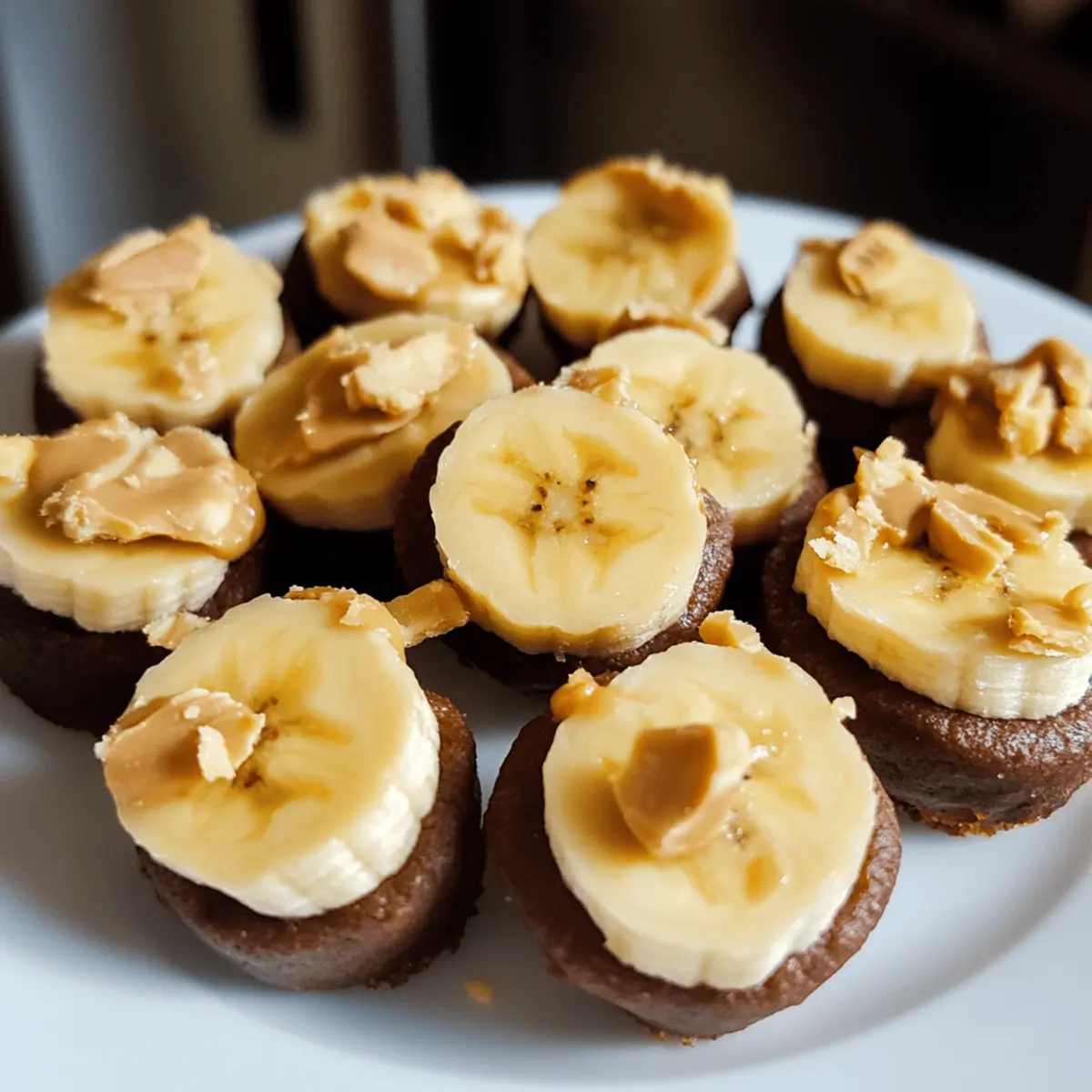 Banana Peanut Butter Bites