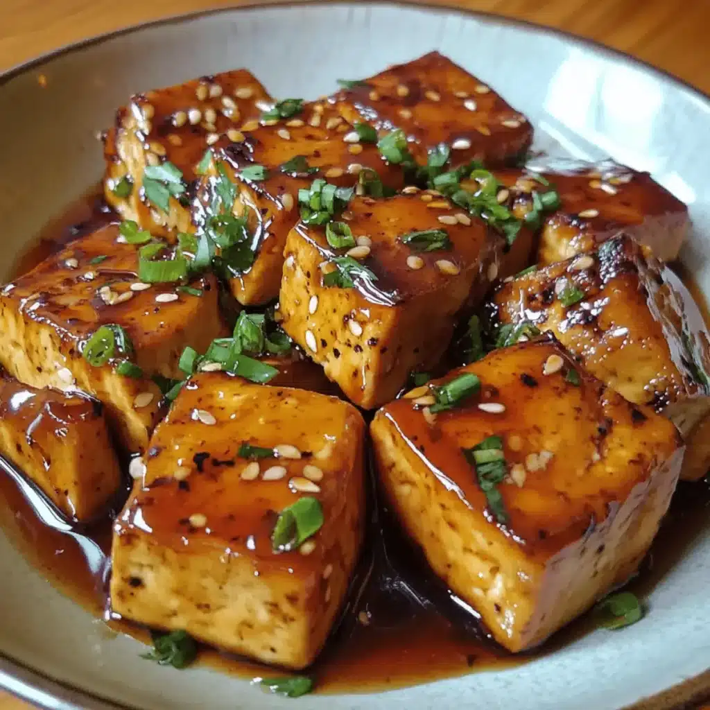Honey Soy Glazed Tofu