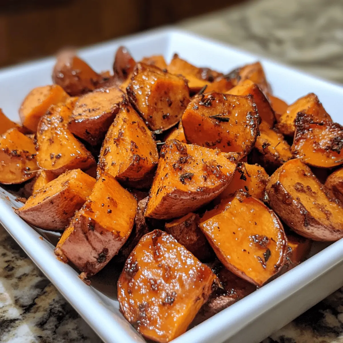 Brown Sugar Roasted Sweet Potatoes