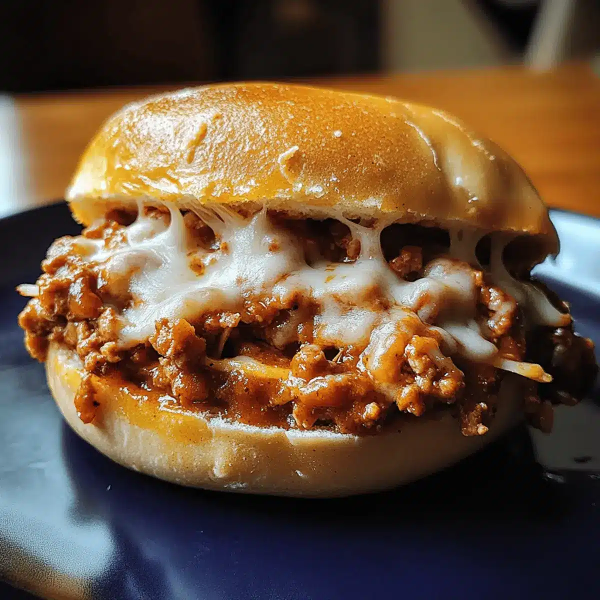 Cheesy Turkey Sloppy Joes