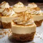 Creamy Eggnog Cheesecake Cups