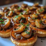 Mini Mushroom Tart Bites