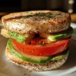Avocado Tomato English Muffin