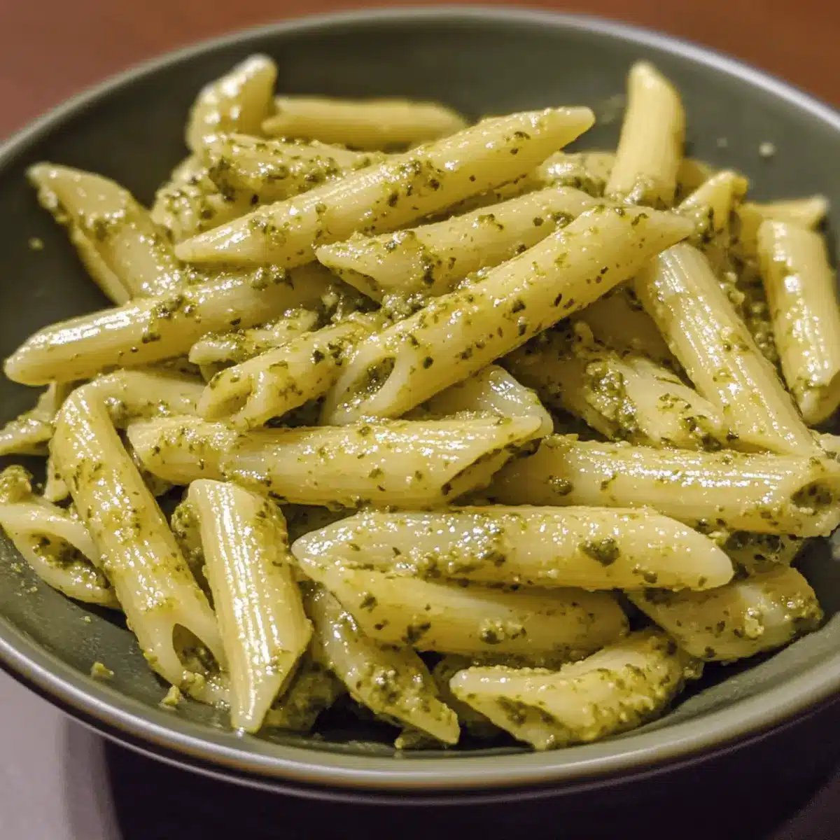 Creamy Pesto Penne Pasta