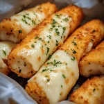 Baked Mozzarella Snack Sticks