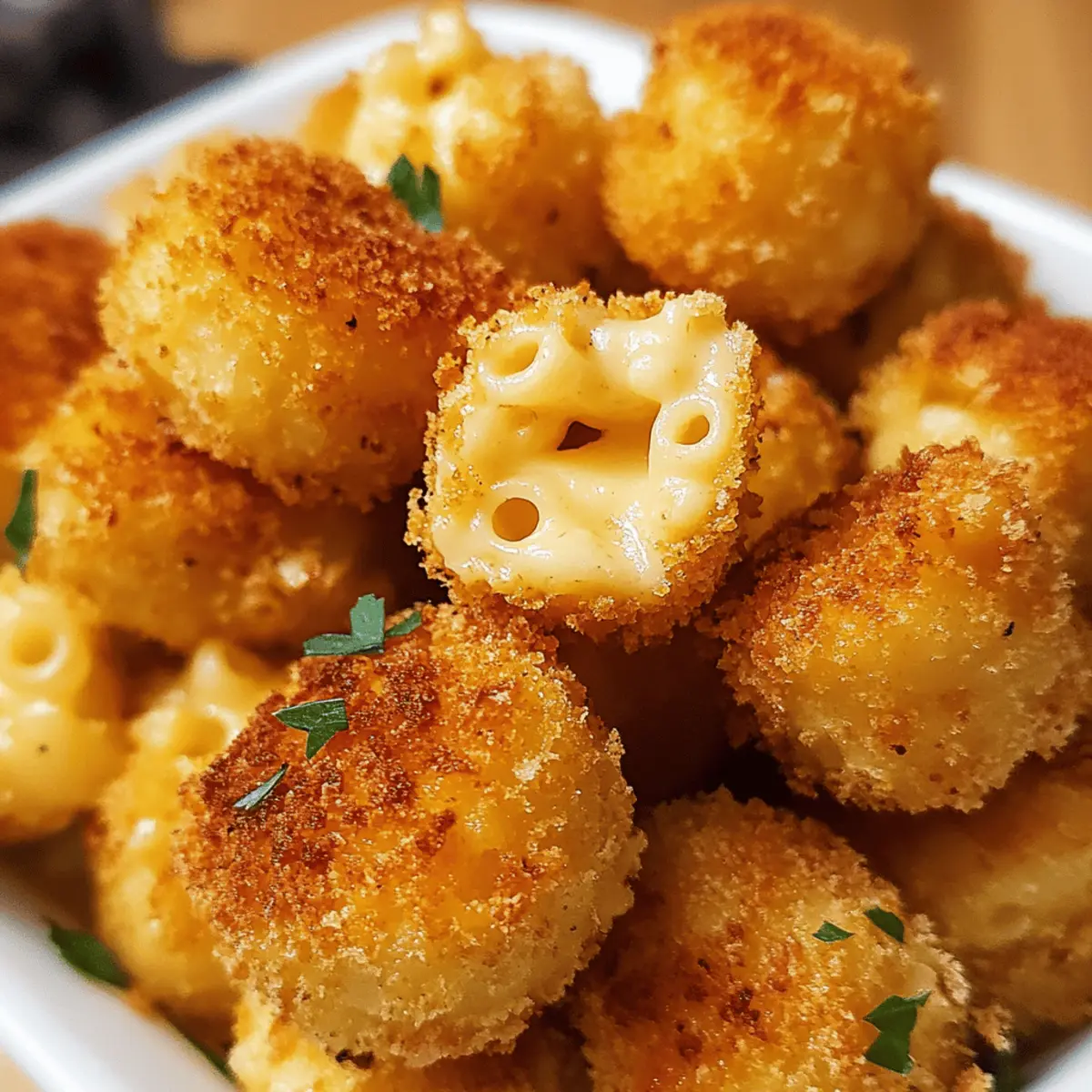 Baked Mac and Cheese Bites