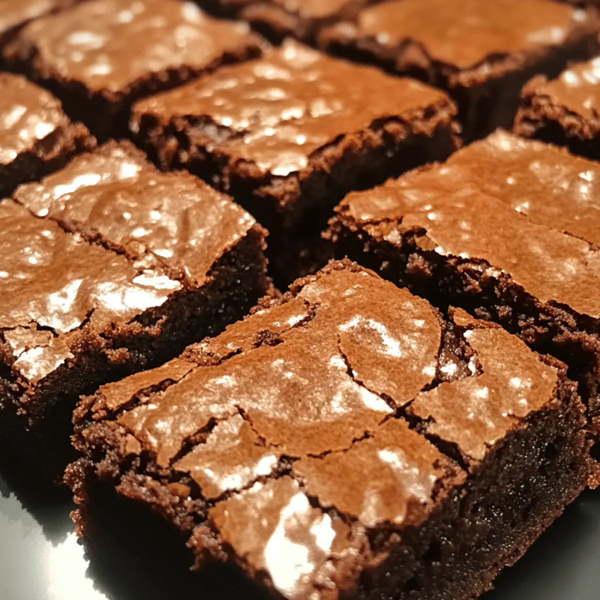 Classic Fudgy Brownie Squares