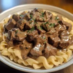 Beef Stroganoff with Noodles