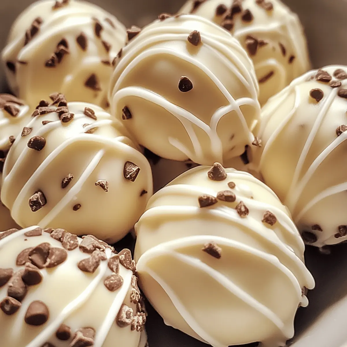 White Chocolate Truffle Balls