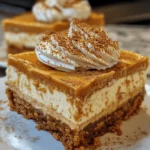 Pumpkin Spice Cheesecake Bars