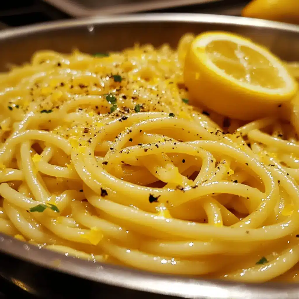 Zesty Lemon Butter Noodles