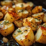 Roasted Garlic Herb Potatoes
