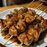 Honey Glazed Chicken Skewers