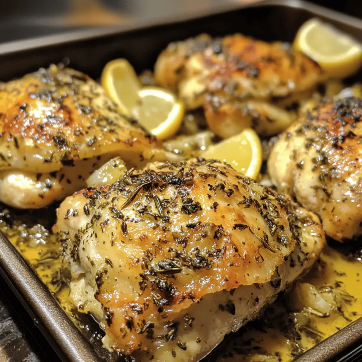 Sheet Pan Lemon Herb Chicken