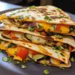Loaded Veggie Quesadilla Recipe