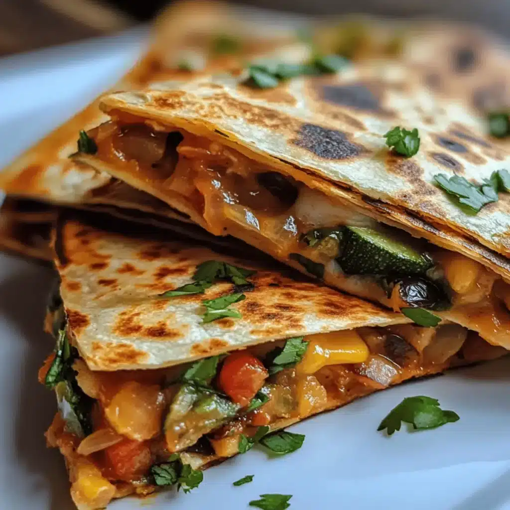 Loaded Veggie Quesadilla Recipe