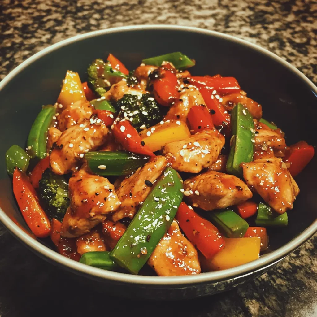 Sweet Chili Chicken Stir Fry