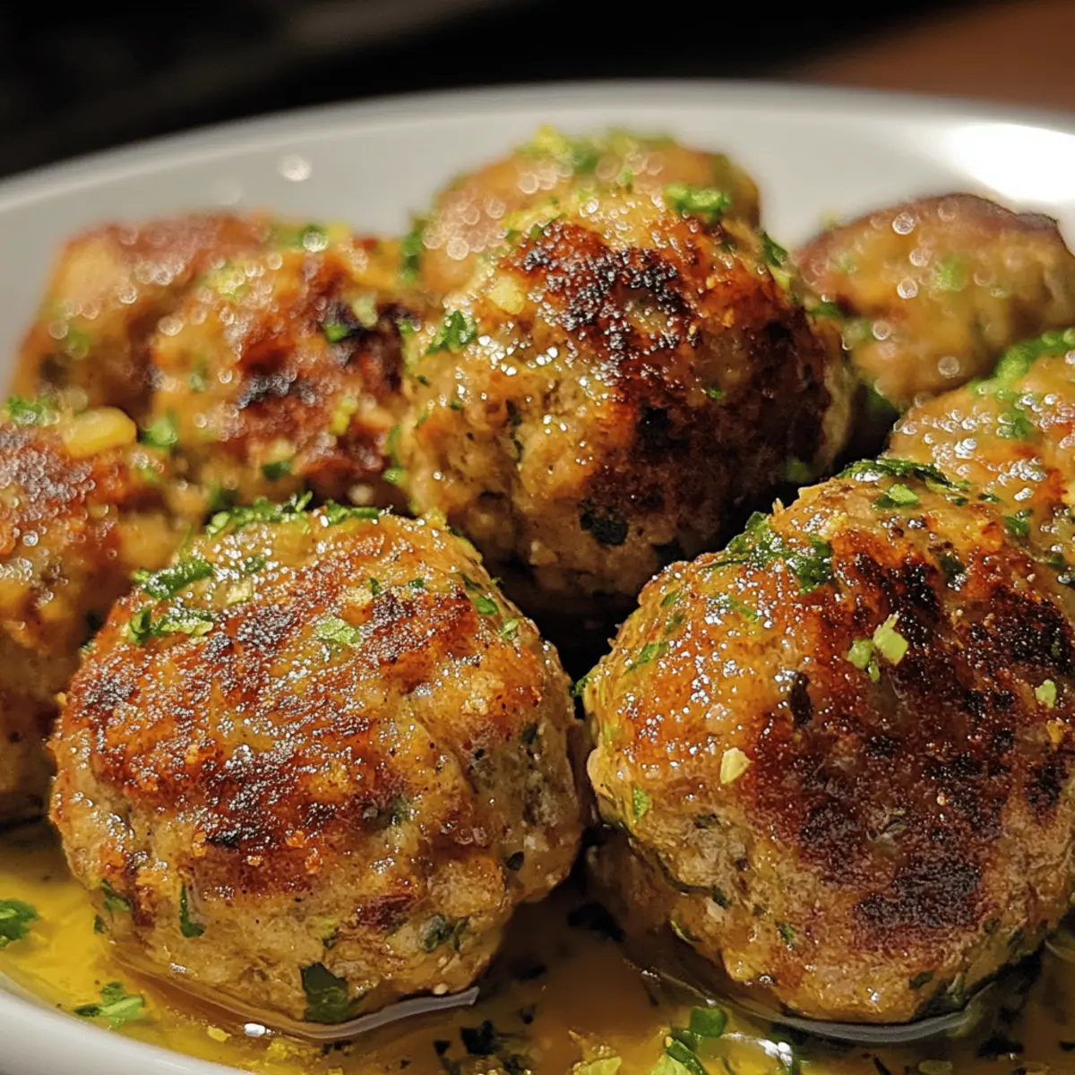 Savory Roasted Turkey Meatballs