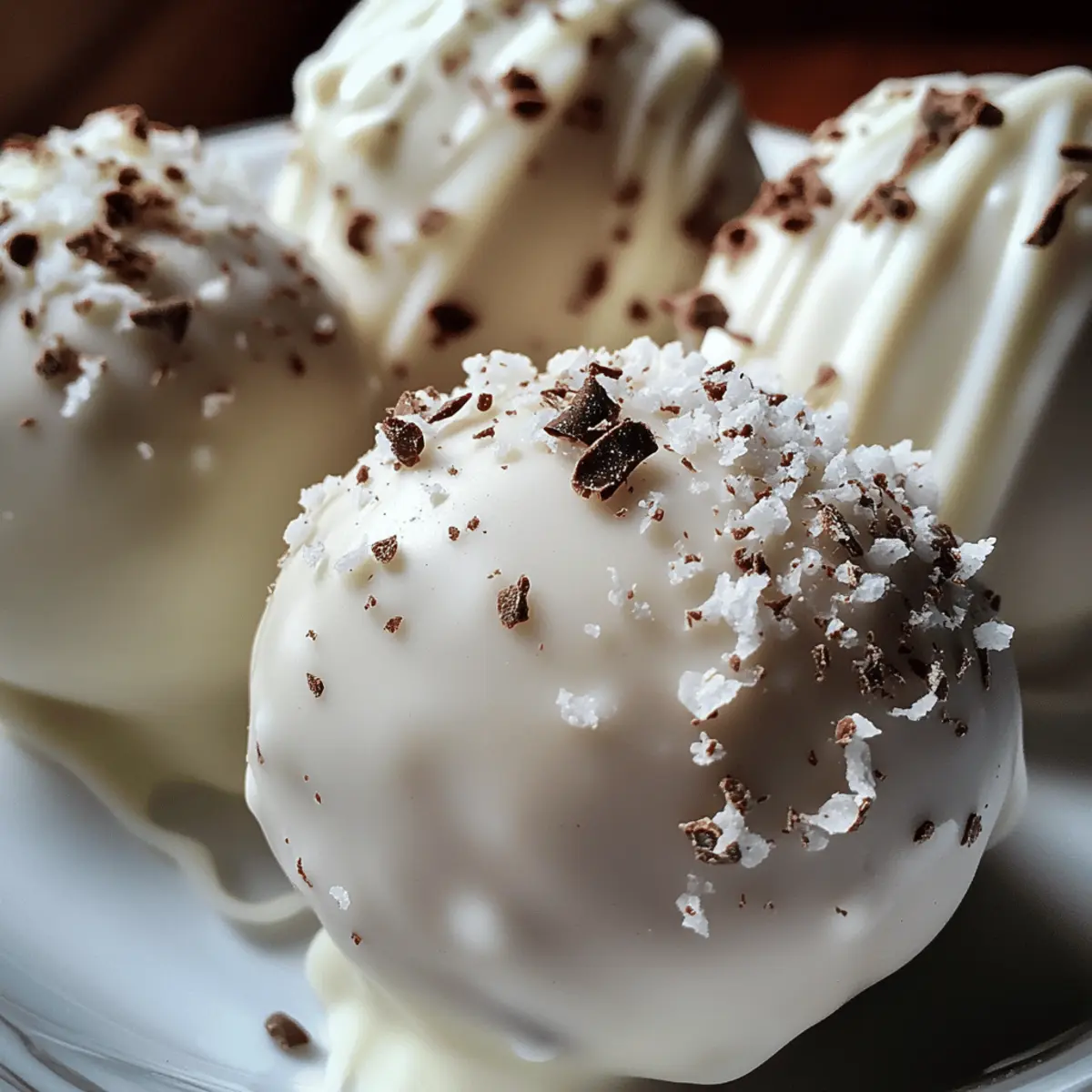 White Chocolate Truffle Balls
