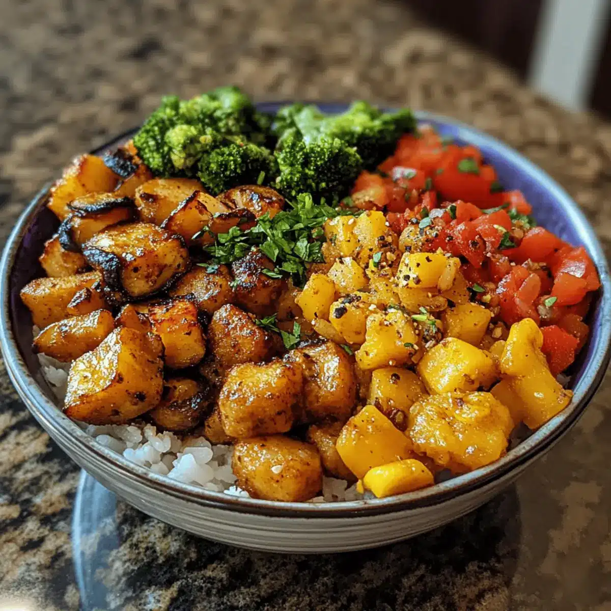 Savory Veggie Rice Bowl