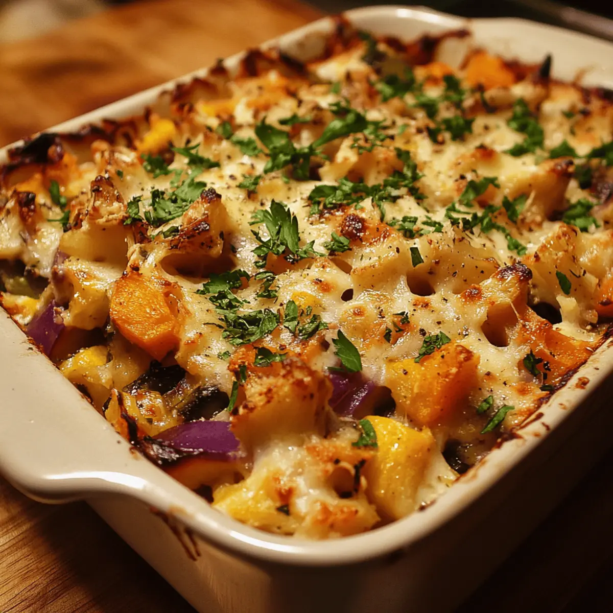 Autumn Harvest Veggie Casserole