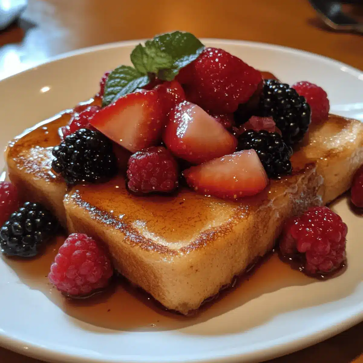 Sweet Berry French Toast